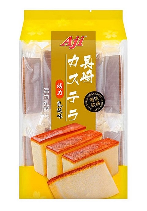 Aji 长畸蛋糕（活力乳酸味）Nagasaki Cake (Hokkaido Flavor)