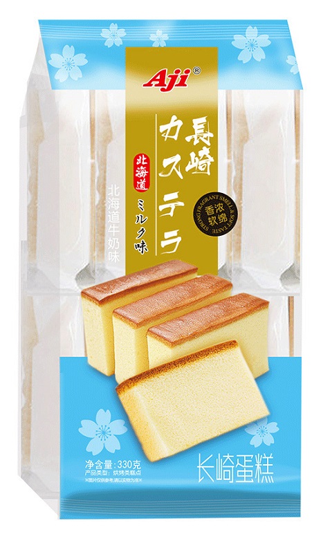 Aji 长崎蛋糕 (北海道牛奶味) Nagasaki Cake (Hokkaido Milk Flavor)