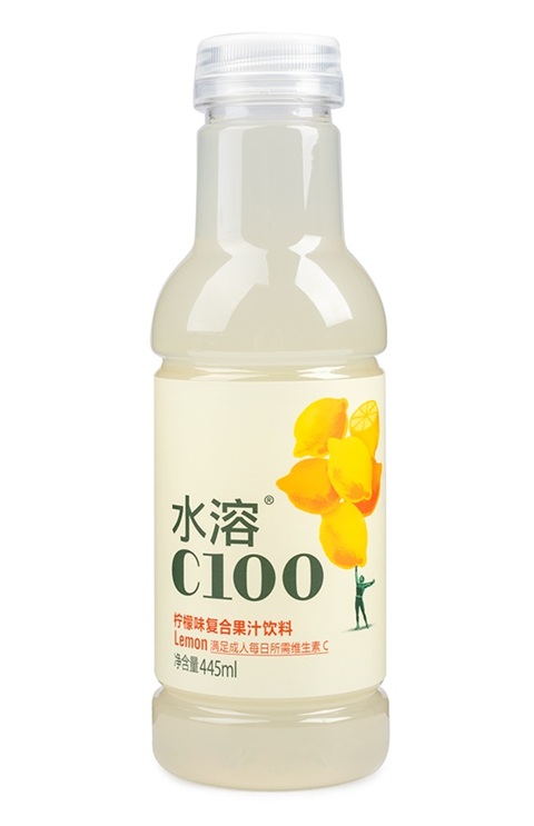 农夫山泉 水溶C100 柠檬味 Lemon flavor mixed fruit juice