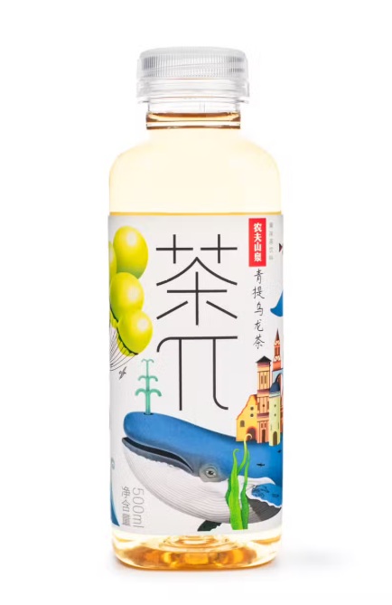 农夫山泉 茶π青提乌龙茶 Green Grape Oolong Tea