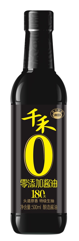 千禾零添加酱油180天 QH Zero Additive 180 Days Soy Sauce