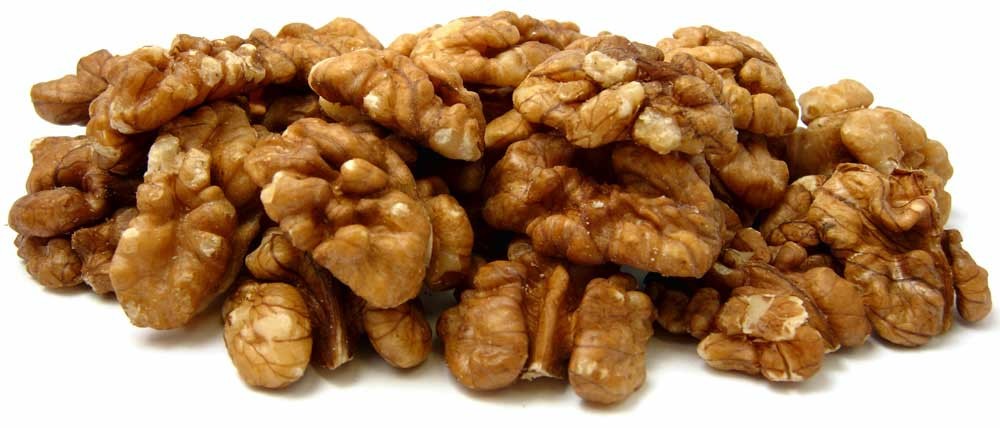 WALNUTS LIGHT HALVES 20% AND PIECES 80% USA 11.34kg